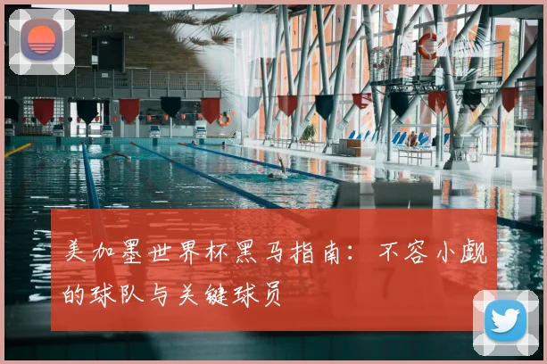 美加墨世界杯黑马指南:不容小觑的球队与关键球员
